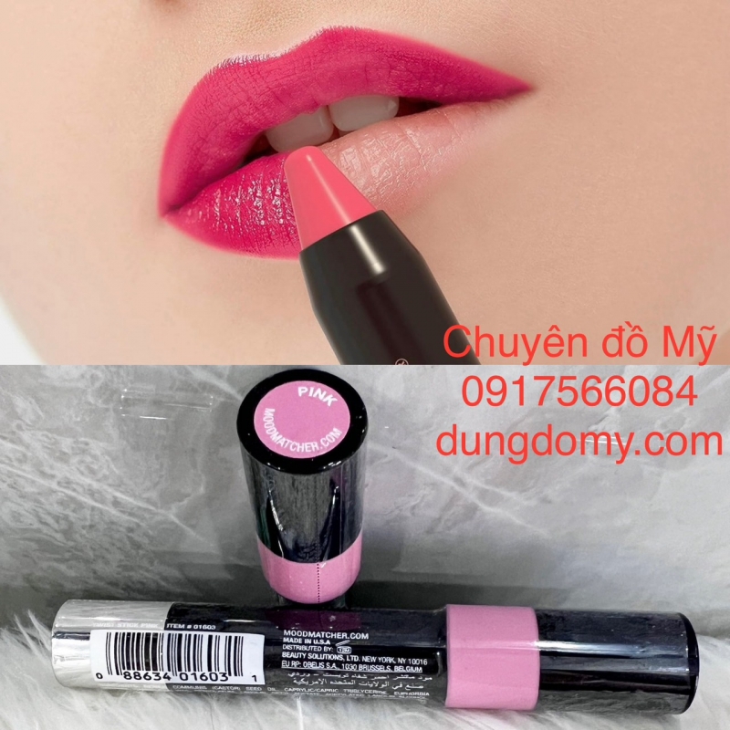 Son gió bút chì dưỡng môi MOODMatcher Twist Stick Pink màu hồng 2.9g nhẹ nhàng duyên dáng của Mỹ