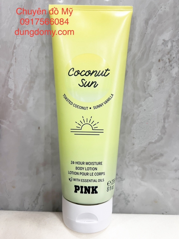 Sữa dưỡng Thể hương nước hoa Victoria's Secret Coconut Sun 236ml của Mỹ