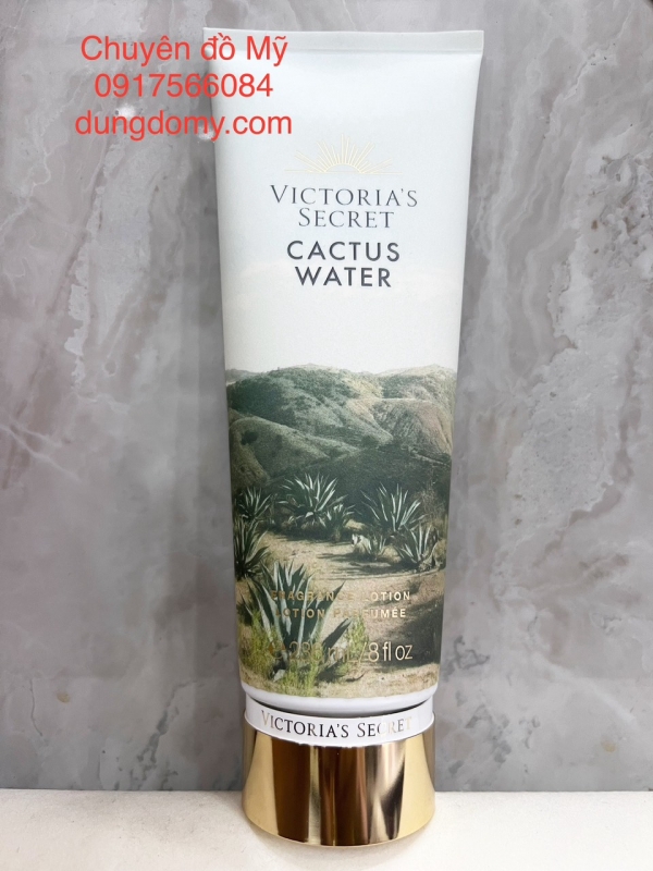 Sữa dưỡng Thể hương nước hoa Victoria's Secret Cactus Water 236ml của Mỹ