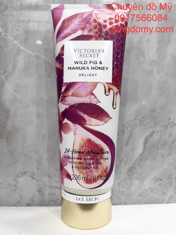 Sữa dưỡng Thể hương nước hoa Victoria's Secret Wild Fig Manuka Honey 236ml của Mỹ