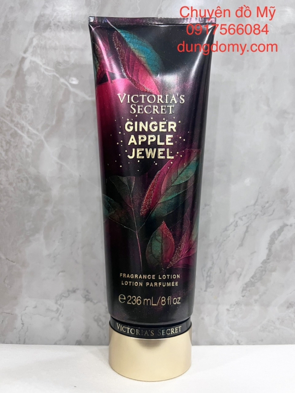 Sữa dưỡng Thể hương nước hoa Victoria's Secret Ginger Apple Jewel 236ml của Mỹ