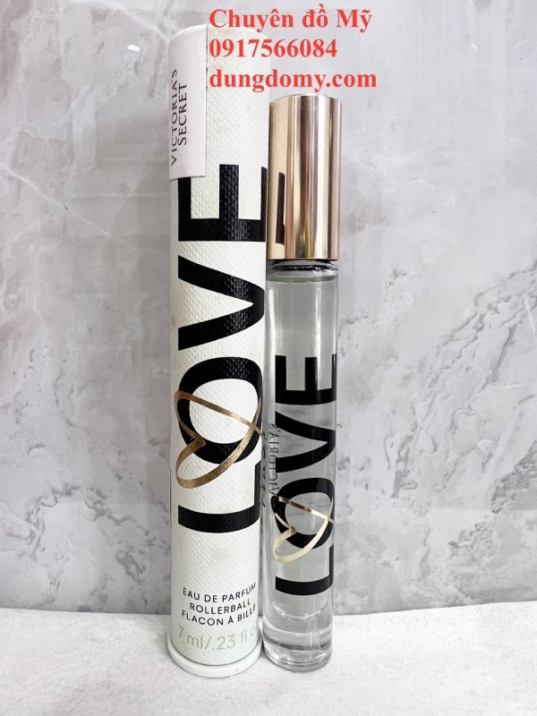 Nước hoa ống dạng lăn Victoria’s Secret First Love EDP 7ml của Mỹ