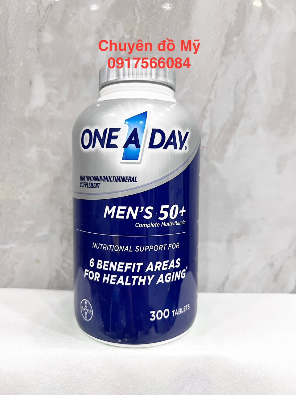 Vitamin tổng hợp nam giới trên 50 tuổi One A Day 300 viên của Mỹ
